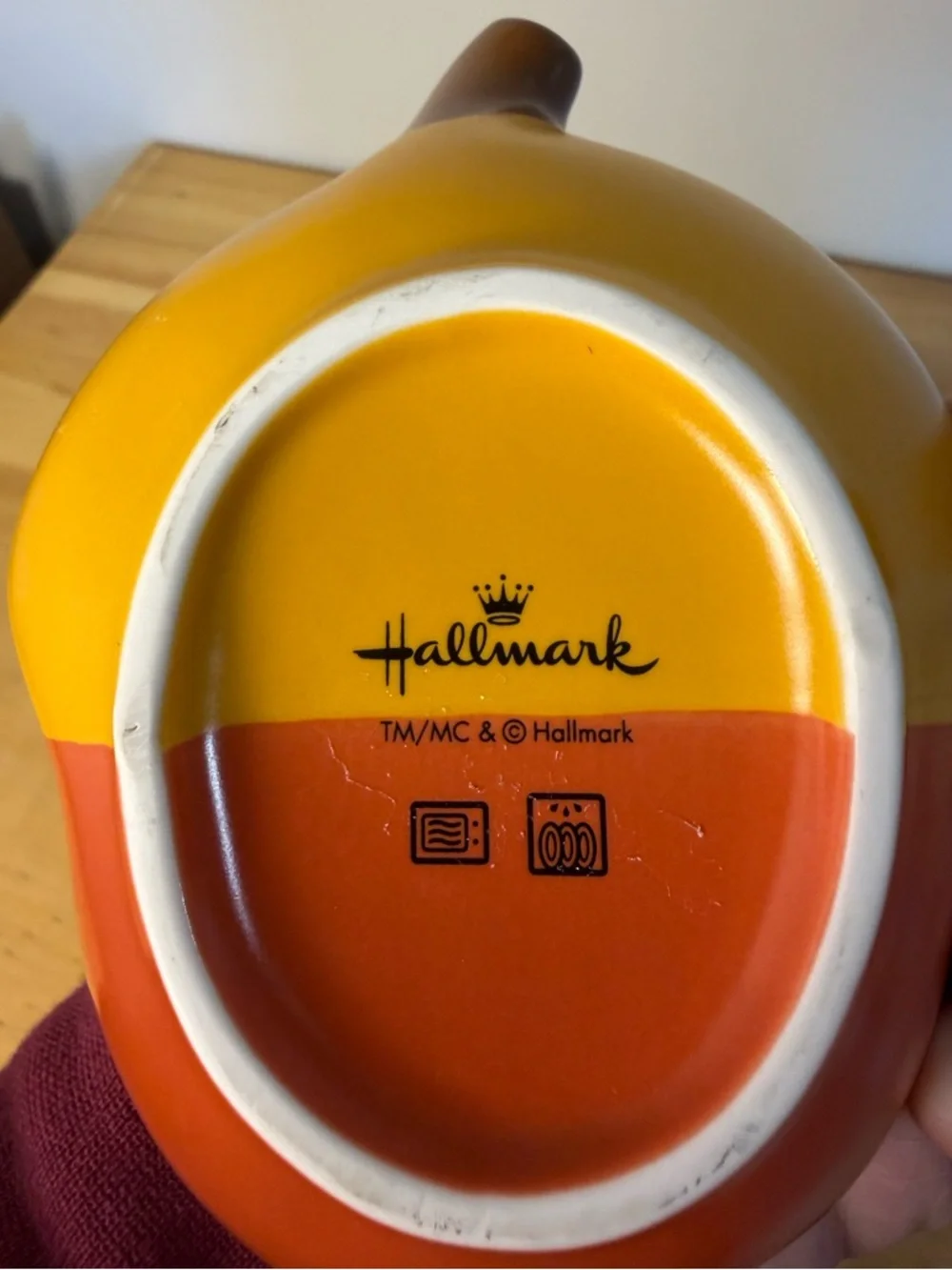 Hallmark Autumn Acorns‎ Stacking Bowls Trinket Dish Set of 3 Fall Ceramic